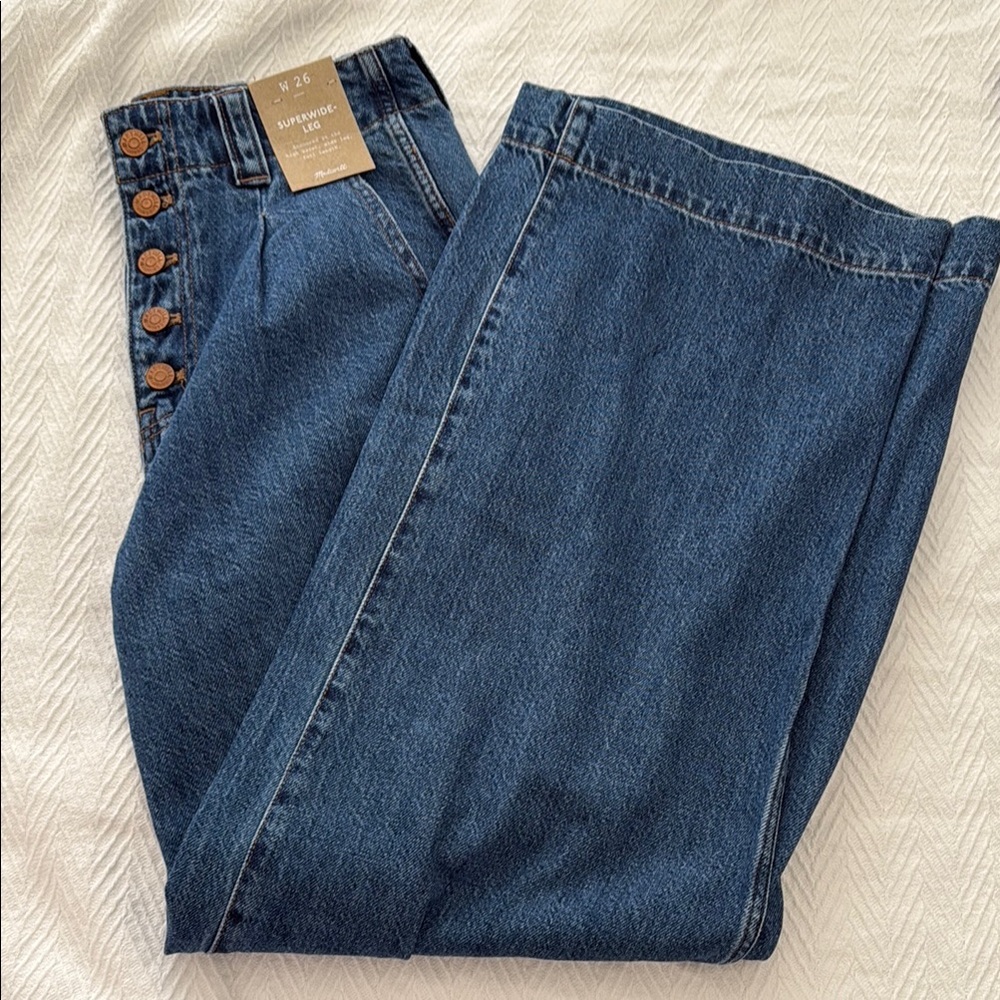Madewell Superwide-Leg jeans